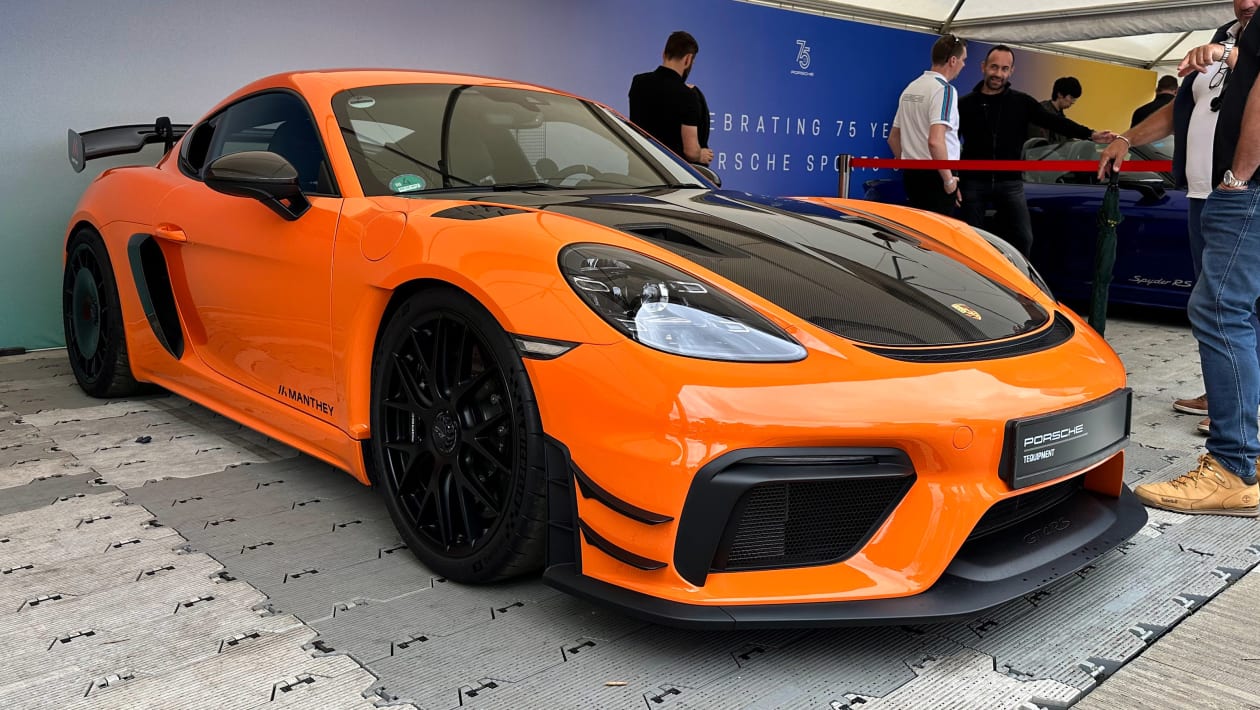 MantheyPorsche Cayman GT4 RS revealed evo